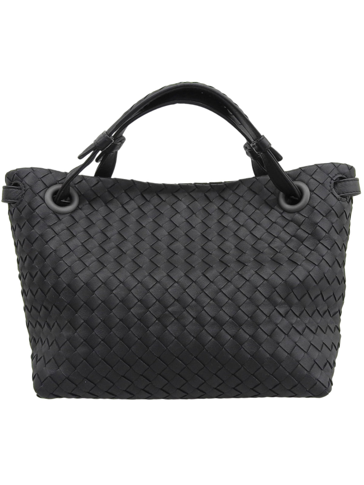 イントレチャートハンドバッグ ブラック