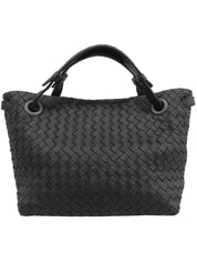 イントレチャートハンドバッグ ブラック