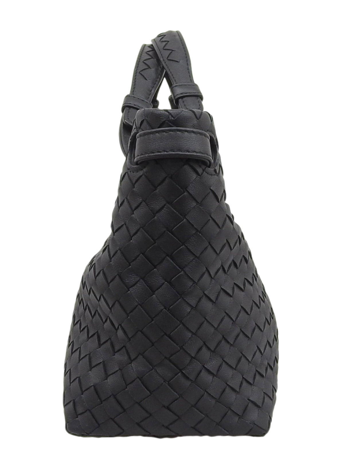 イントレチャートハンドバッグ ブラック