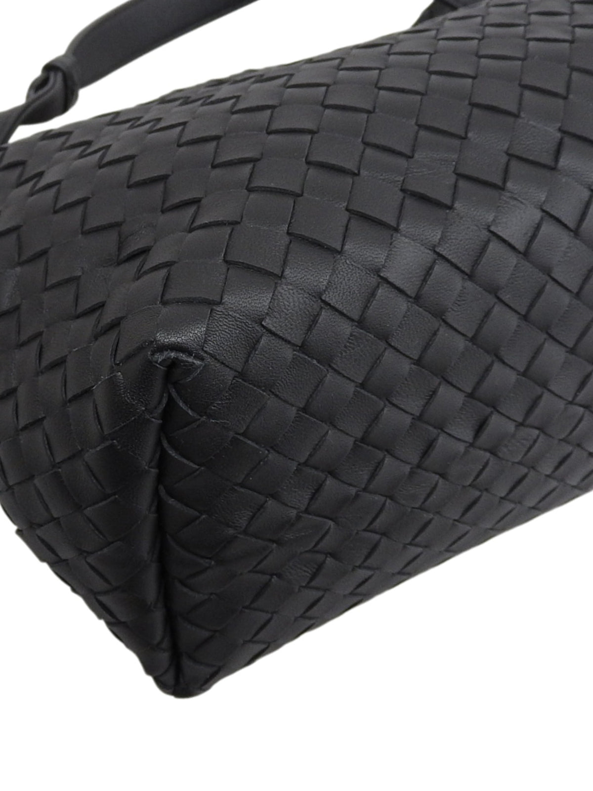 イントレチャートハンドバッグ ブラック