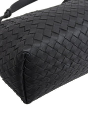 黑色编织手提包