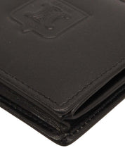 Macadam Logo Embossed Coin Case Black