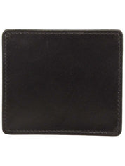 Macadam Logo Embossed Coin Case Black