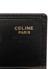 Macadam Logo Embossed Coin Case Black