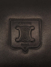 Macadam Logo Embossed Coin Case Black
