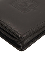 Macadam 标志压纹黑色零钱包