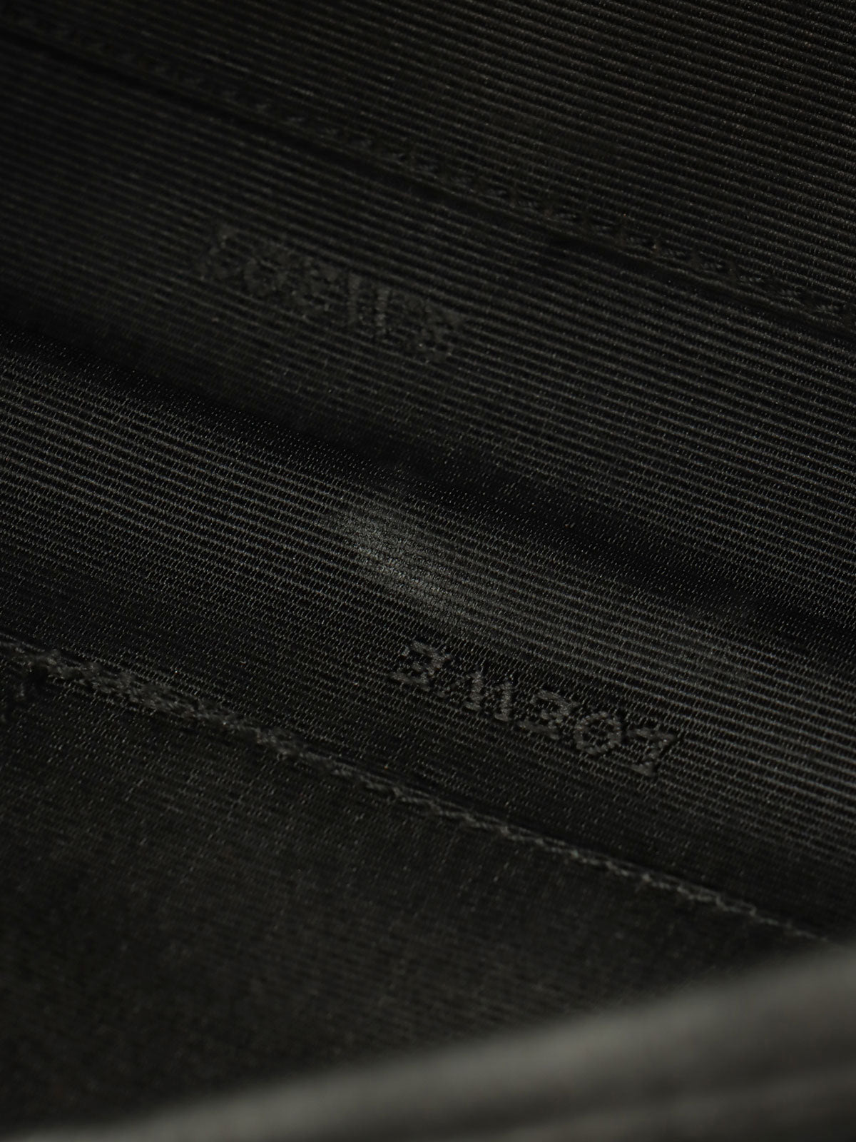 ハラコ アナグラムアマソナボストンバッグ ブラック