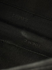 ハラコ アナグラムアマソナボストンバッグ ブラック