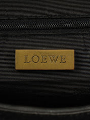 ハラコ アナグラムアマソナボストンバッグ ブラック