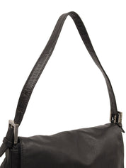 ナッパレザーラージマンマバゲット ブラック