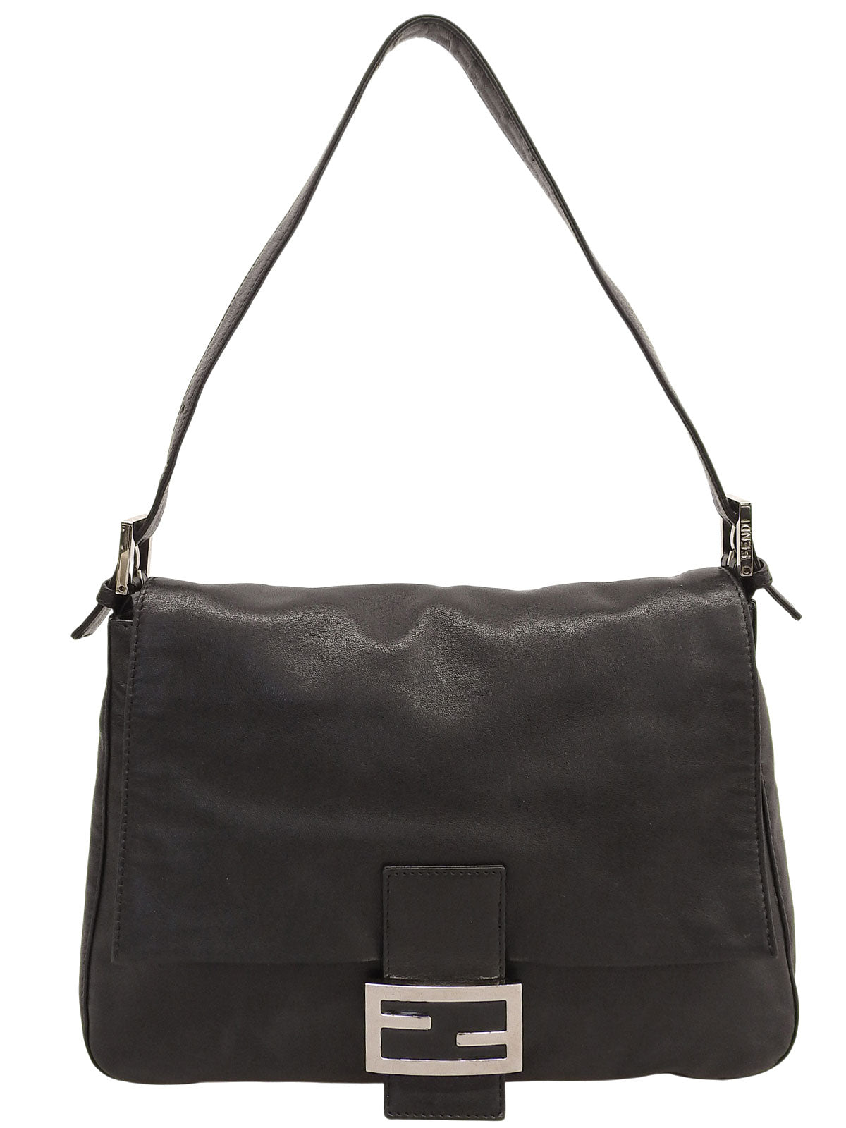 ナッパレザーラージマンマバゲット ブラック