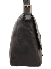 ナッパレザーラージマンマバゲット ブラック