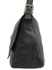 ナッパレザーラージマンマバゲット ブラック