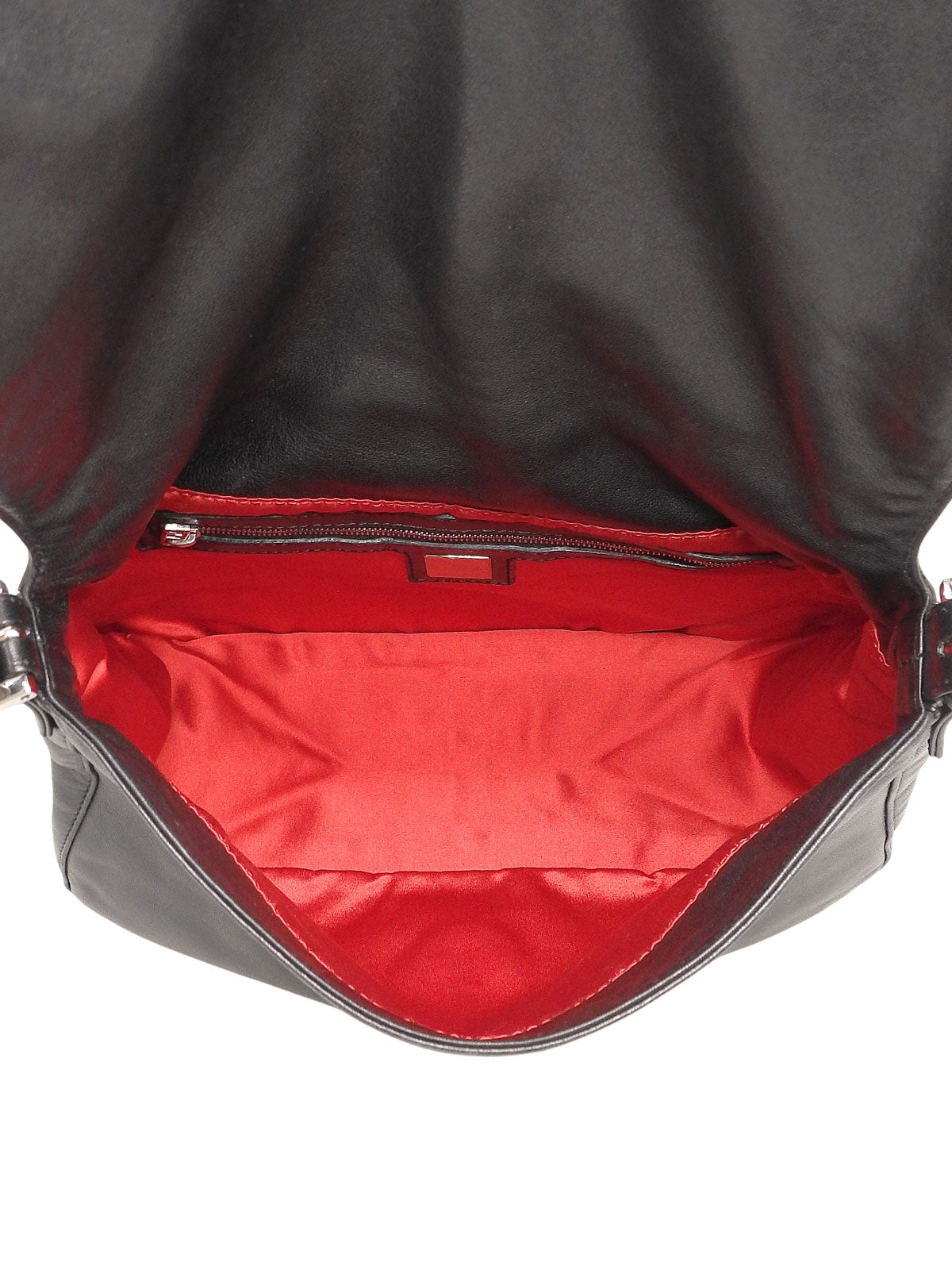 ナッパレザーラージマンマバゲット ブラック