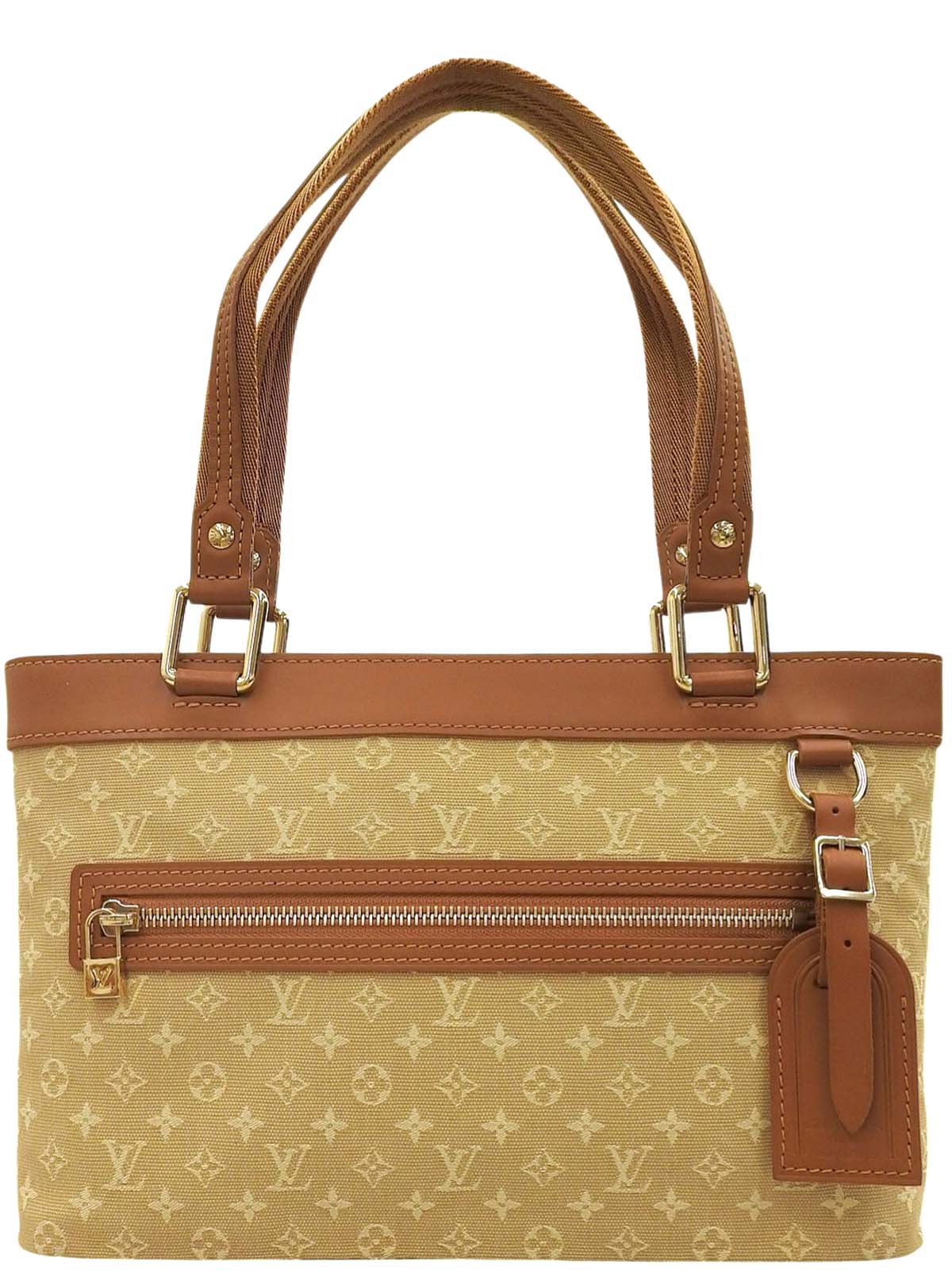 2004 Monogram Mini Lucille PM Camel