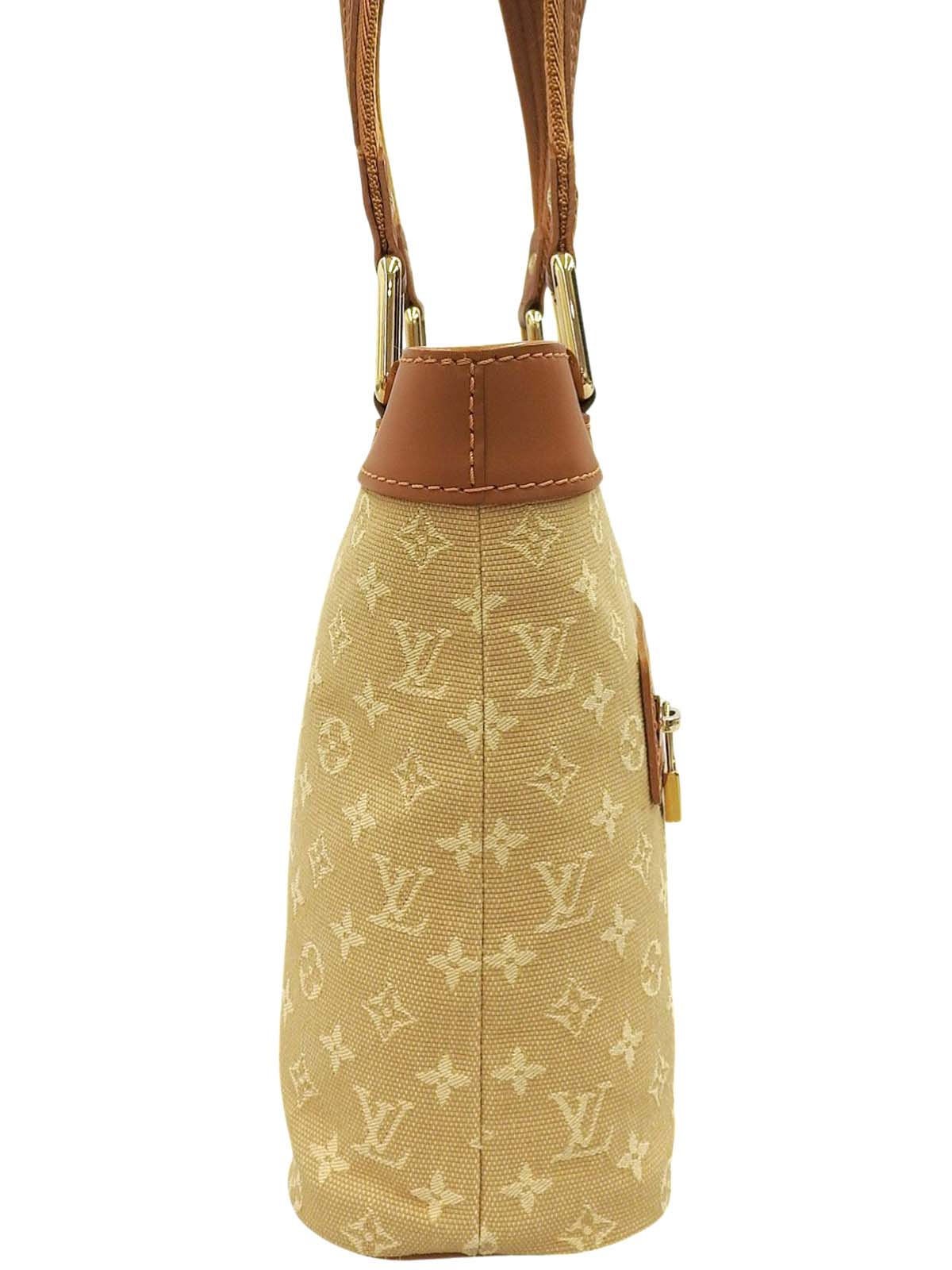 2004 Monogram Mini Lucille PM Camel