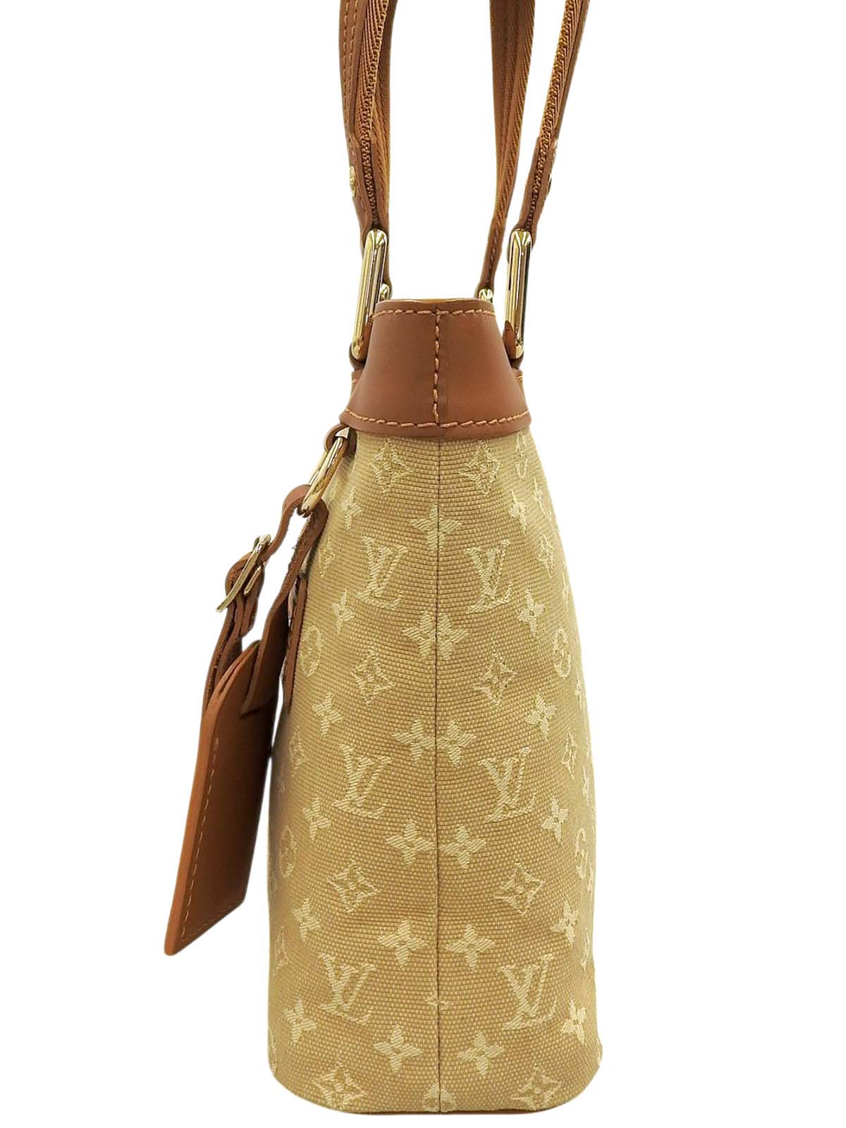 2004 Monogram Mini Lucille PM Camel