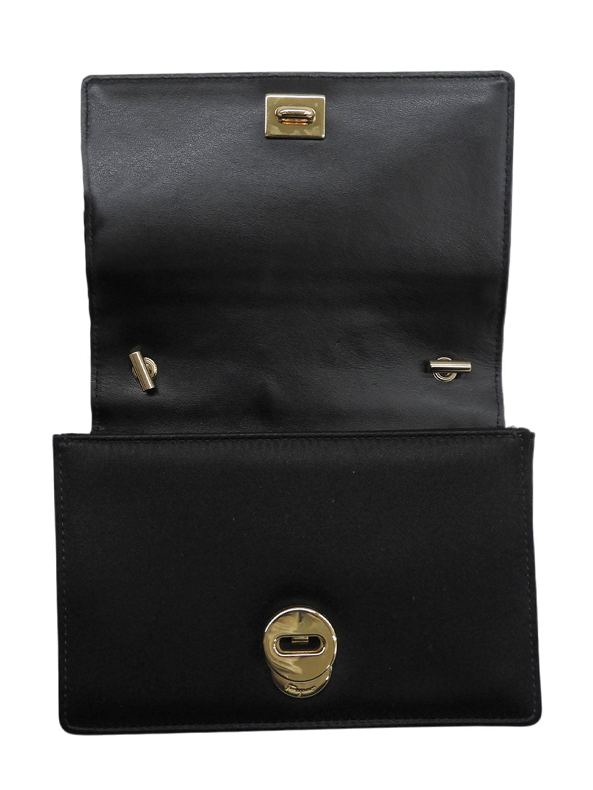 ビーズヴァラリボンミニ2wayバッグ ブラック