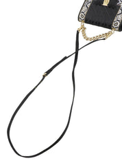 ビーズヴァラリボンミニ2wayバッグ ブラック