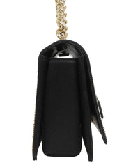 ビーズヴァラリボンミニ2wayバッグ ブラック