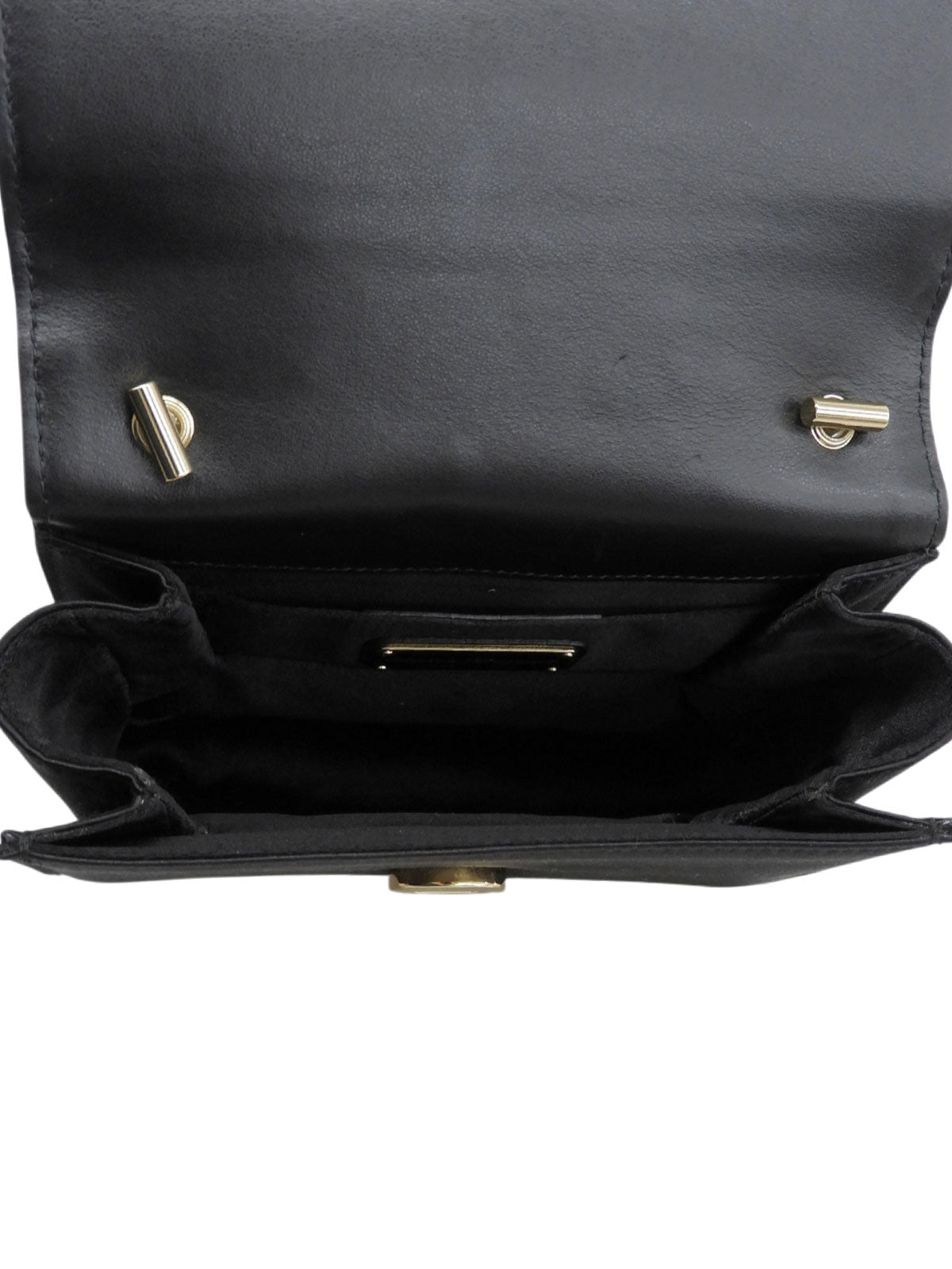 ビーズヴァラリボンミニ2wayバッグ ブラック