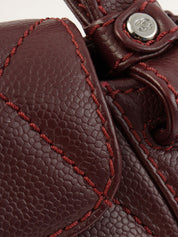 2005 Caviar Skin 2.55 Shoulder Bag, Bordeaux