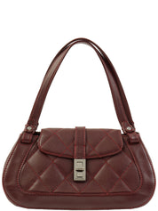 2005 Caviar Skin 2.55 Shoulder Bag, Bordeaux