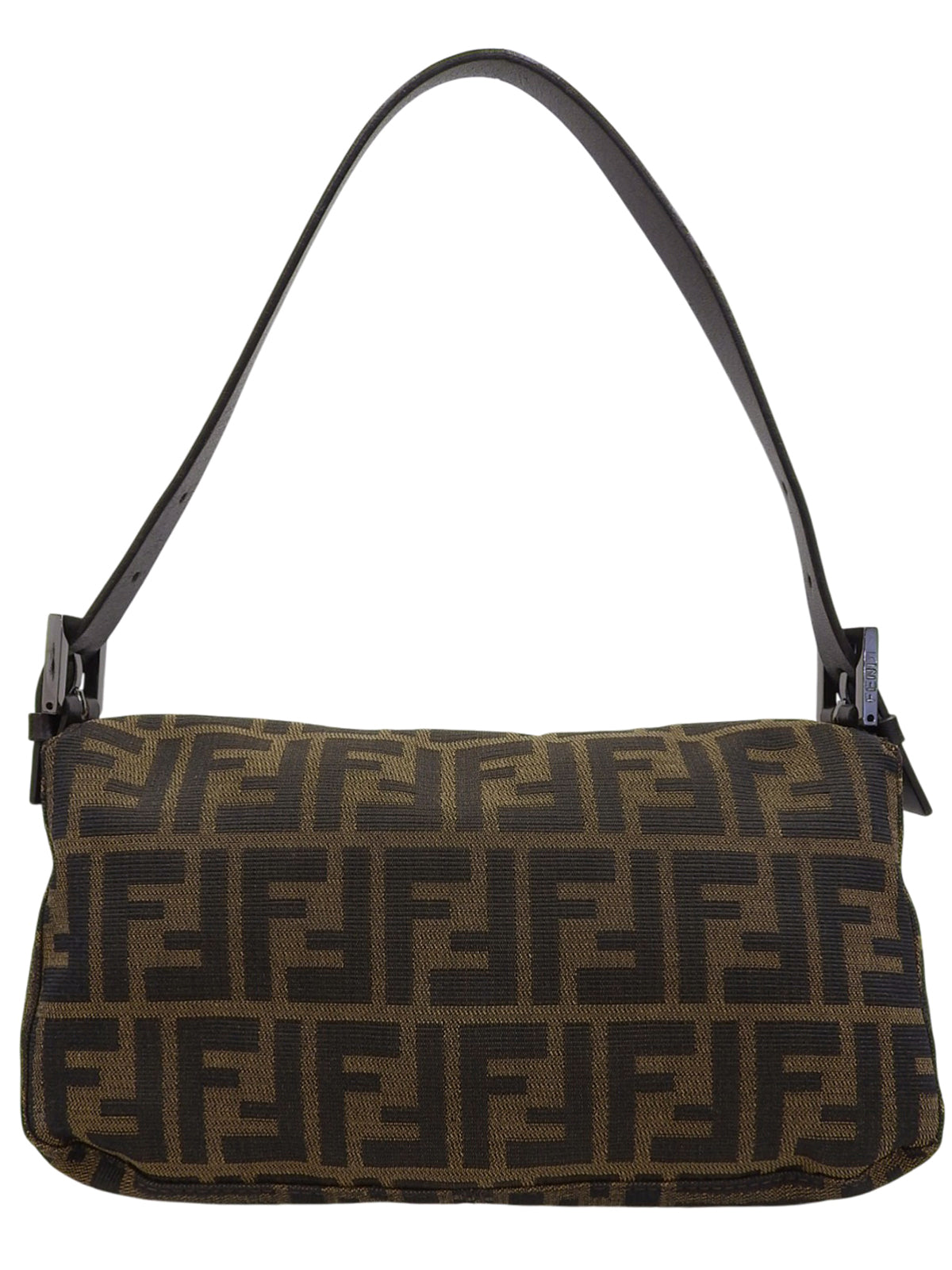 FF Zucca 图案妈妈水桶棕色