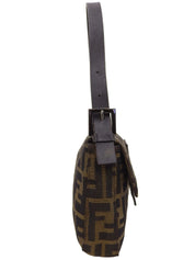 FF Zucca 图案妈妈水桶棕色