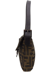 FF Zucca 图案妈妈水桶棕色