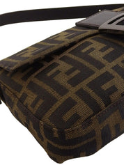 FF Zucca 图案妈妈水桶棕色