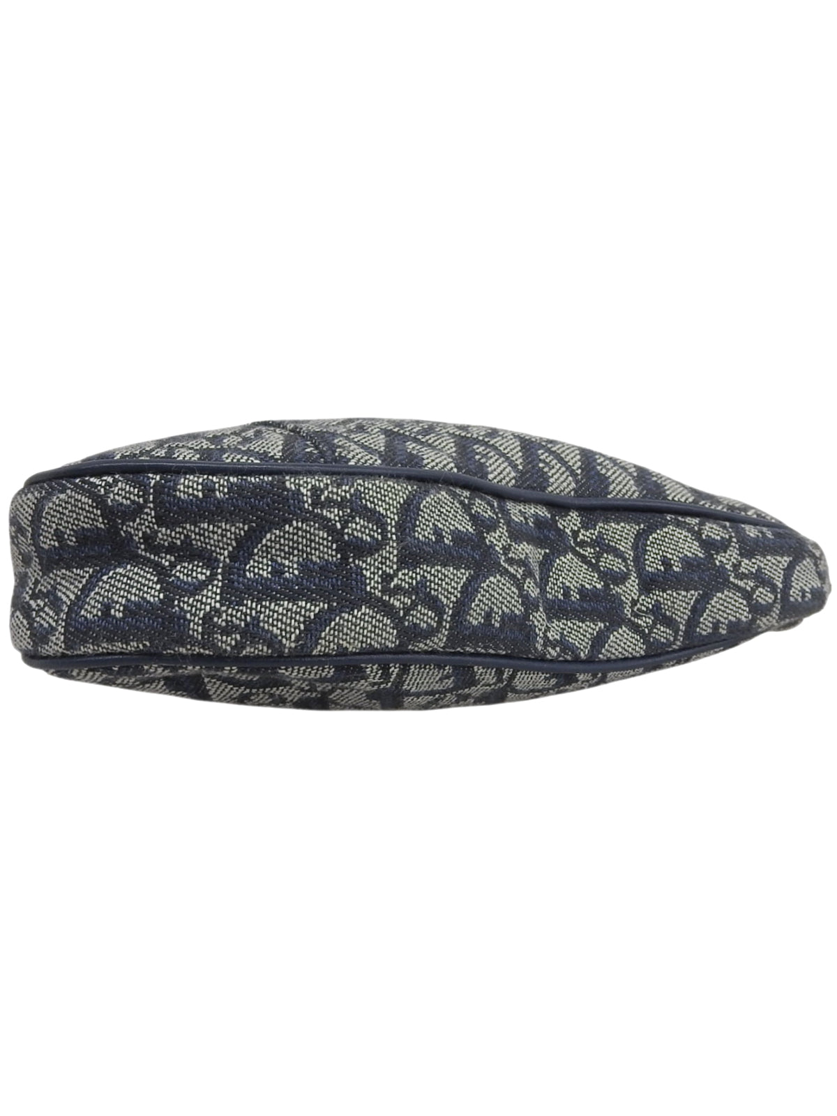 Trotter Pattern Double Saddle Bag Navy