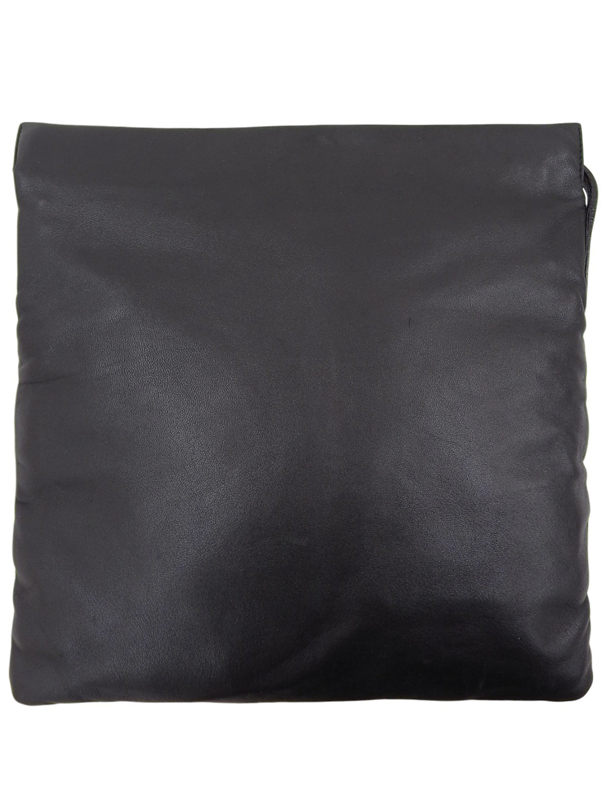 黑色压纹Logo单肩包