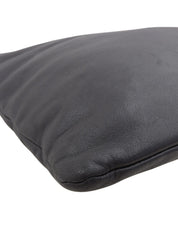 黑色压纹Logo单肩包