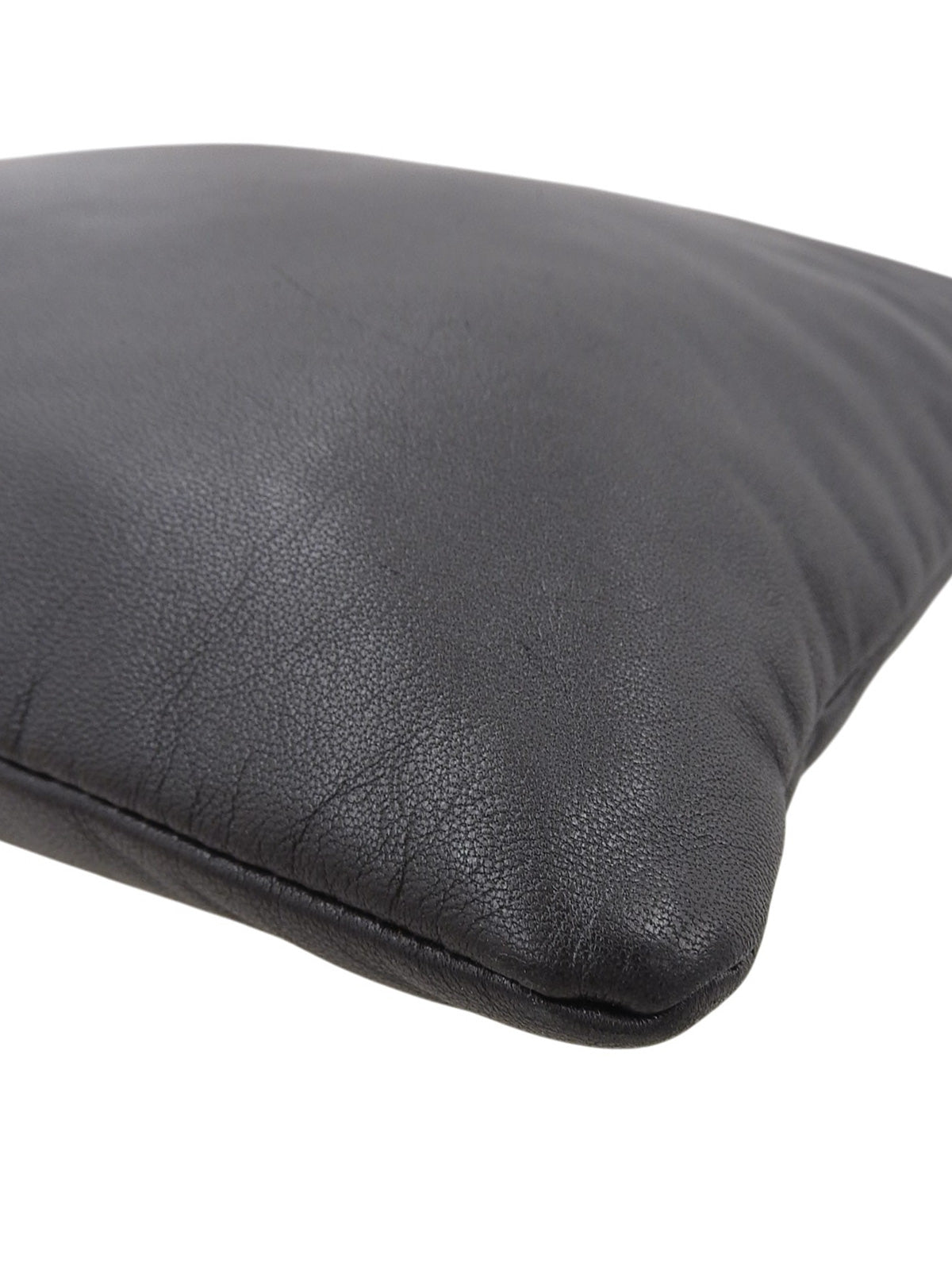 黑色压纹Logo单肩包