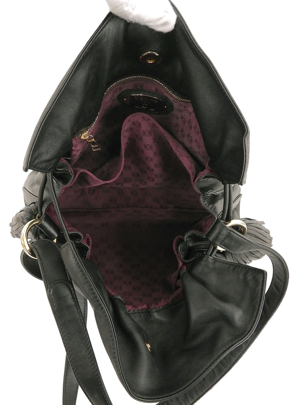 アナグラムフラメンコショルダーバッグ ブラック