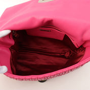 Nappa Crystal 2-Way Shoulder Bag Pink