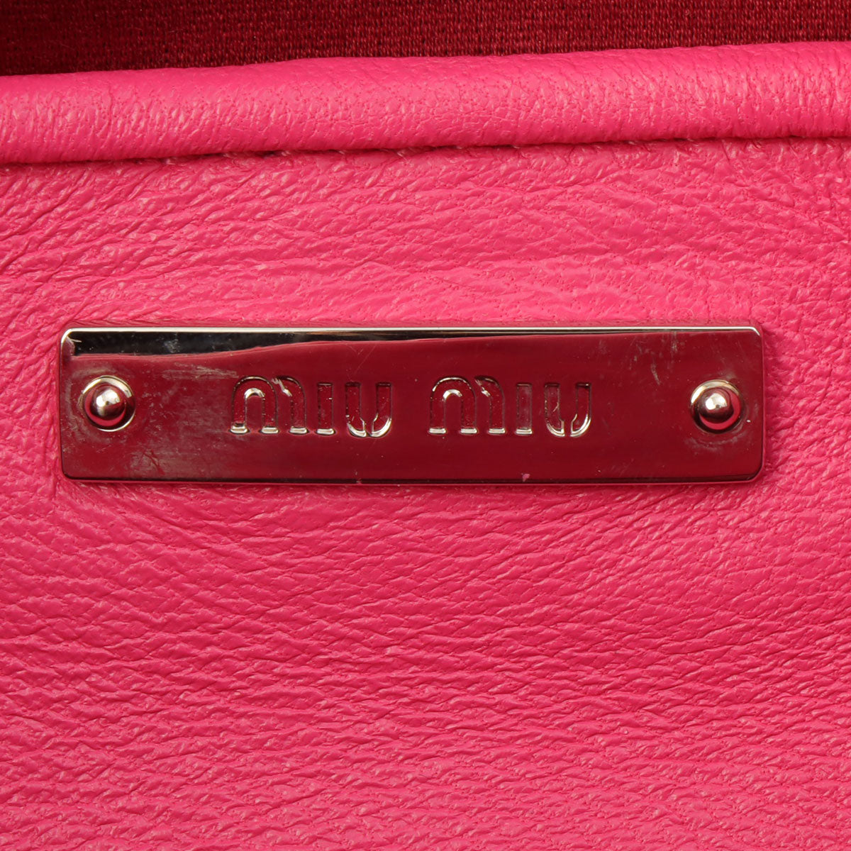 Nappa Crystal 2-Way Shoulder Bag Pink