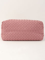 Intrecciato handbag in rose