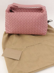 Intrecciato handbag in rose
