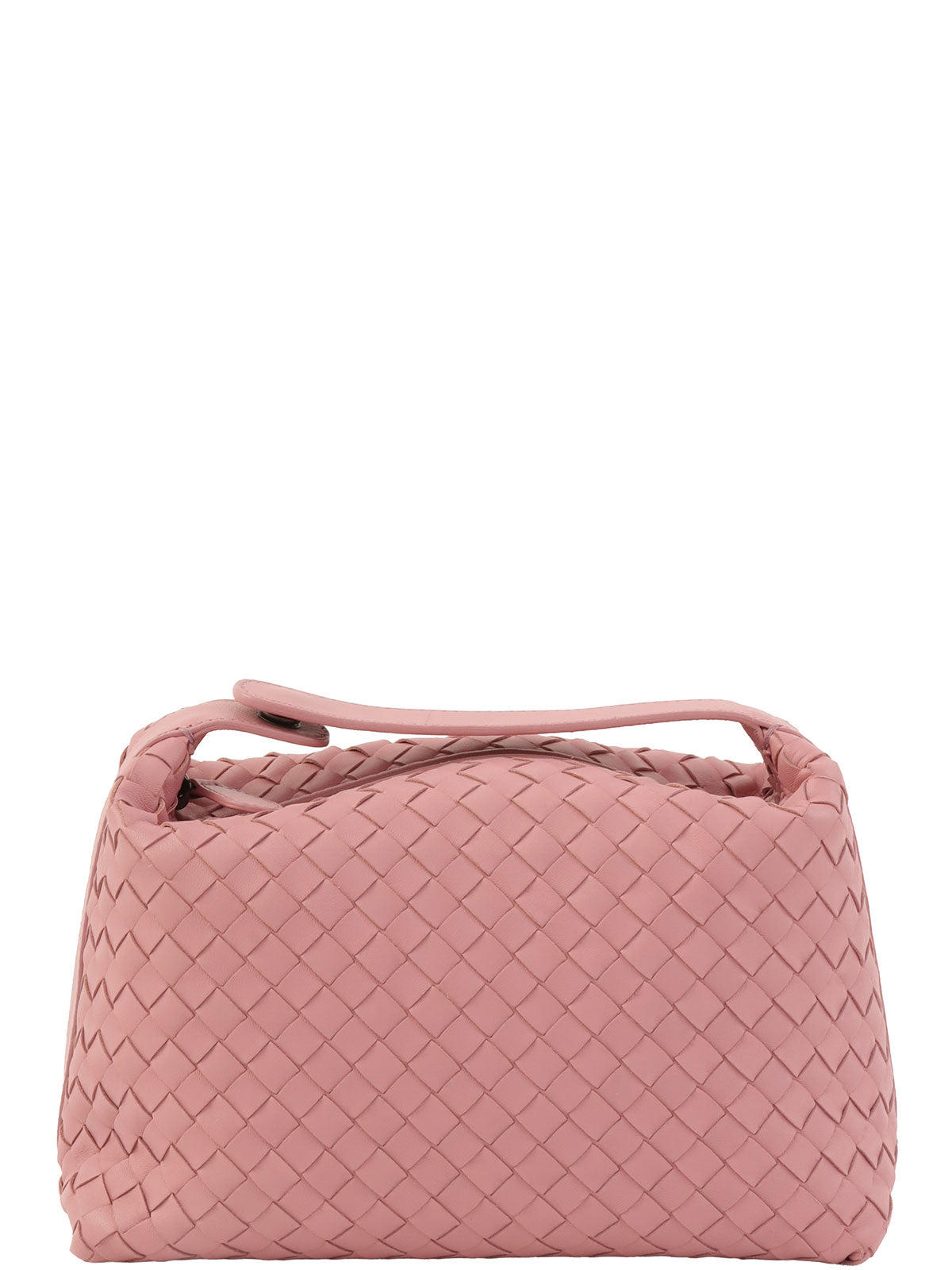 Intrecciato handbag in rose