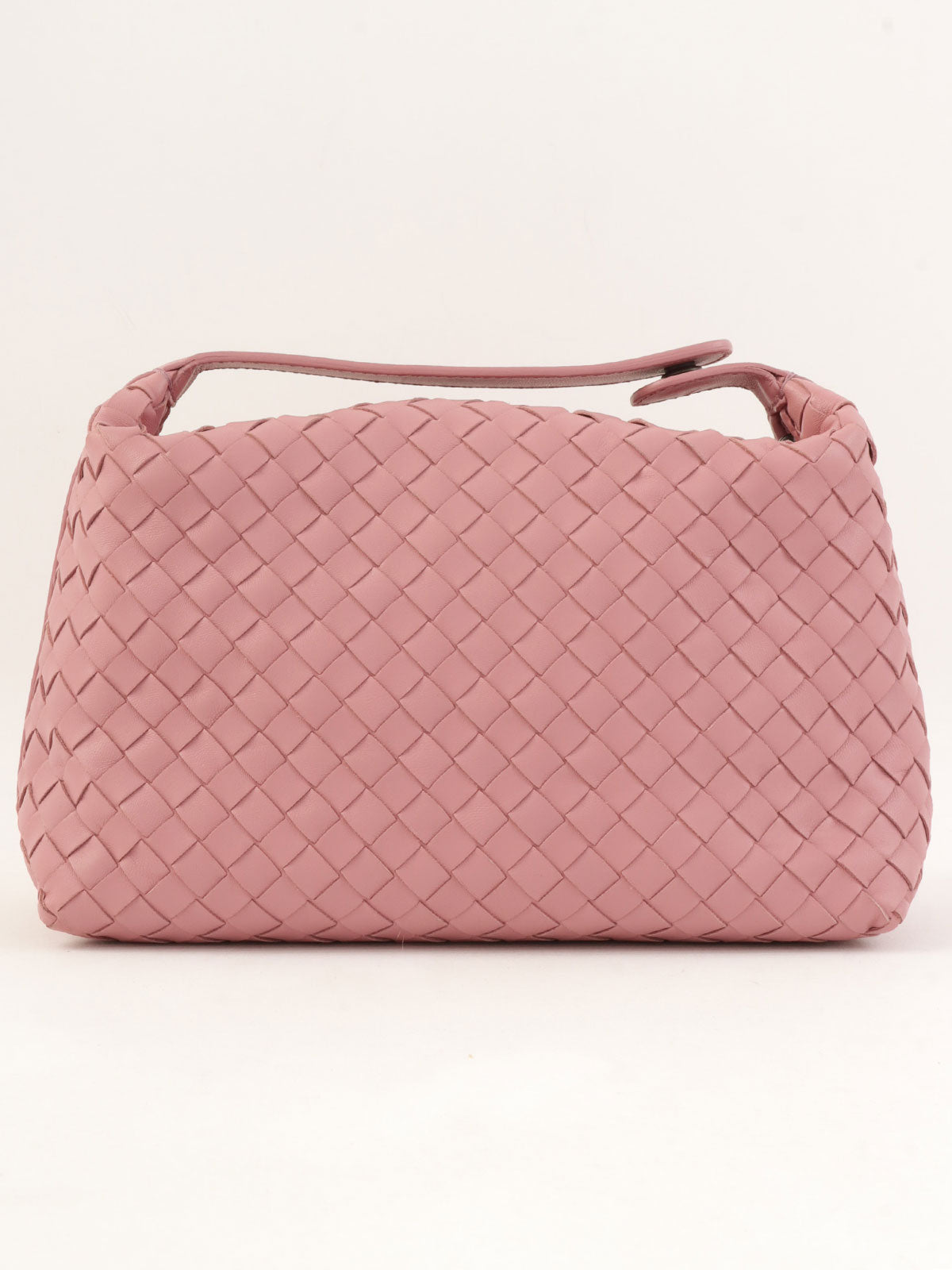Intrecciato handbag in rose