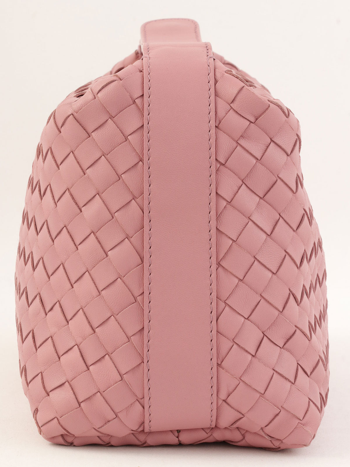 Intrecciato handbag in rose