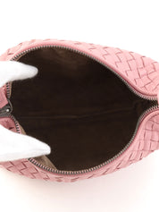 Intrecciato handbag in rose