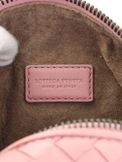 Intrecciato handbag in rose