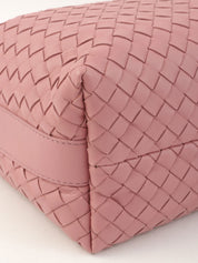 Intrecciato handbag in rose