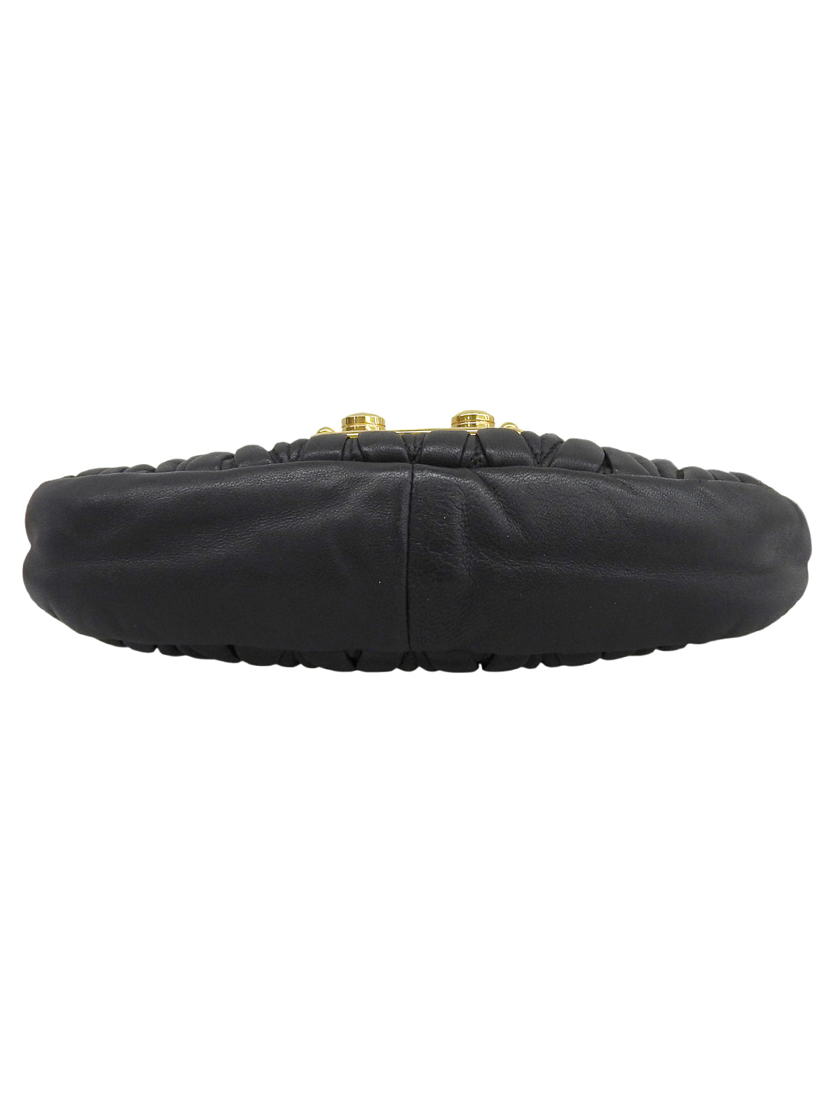 绗缝迷你两用包，黑色