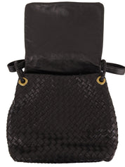 イントレチャートハンドバッグ ブラック