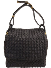 イントレチャートハンドバッグ ブラック