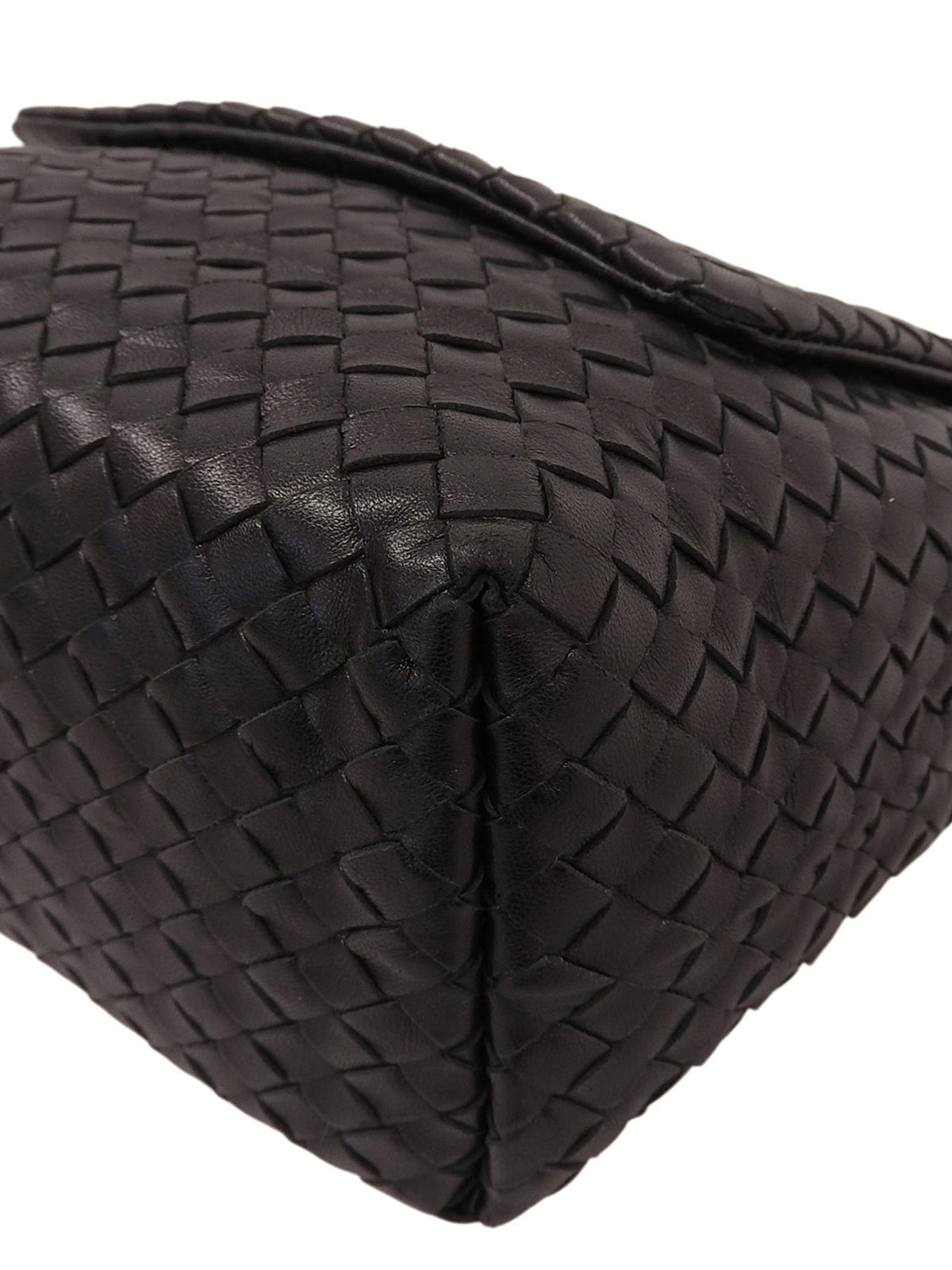 イントレチャートハンドバッグ ブラック